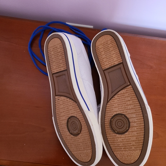 Polo men white mesh shoes size 9.5 - Picture 4 of 6